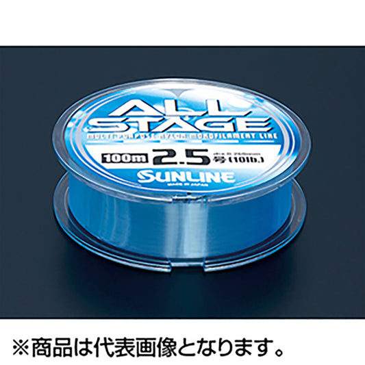 SUNLINE(サンライン) オールステージ 6号 200m25LB レーザーブルー [ナイロン]