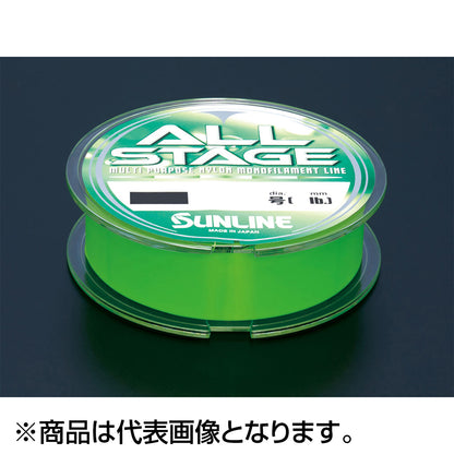 サンライン(SUNLINE) オールステージ 100m 3号 12LB 艶消しグリーン [ナイロン]