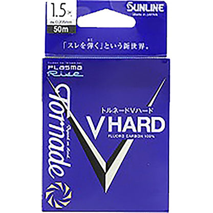 サンライン(SUNLINE) トルネードVハード 50m 1.5号 ナチュラルクリア [フロロカーボンライン]