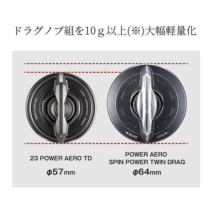 シマノ(SHIMANO) 23 パワーエアロ TD 標準