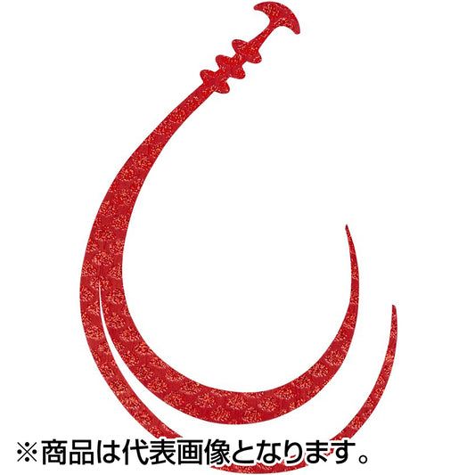 シマノ(SHIMANO) シングルカーリー M #004 レッドラメ ED-R04W