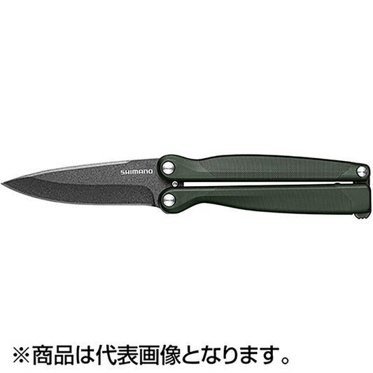 シマノ(SHIMANO) フォールディングナイフ F カーキ UB-211W