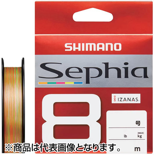 シマノ(SHIMANO) セフィア 8 150m 0.6号 5カラー LD-E51W [PEライン]