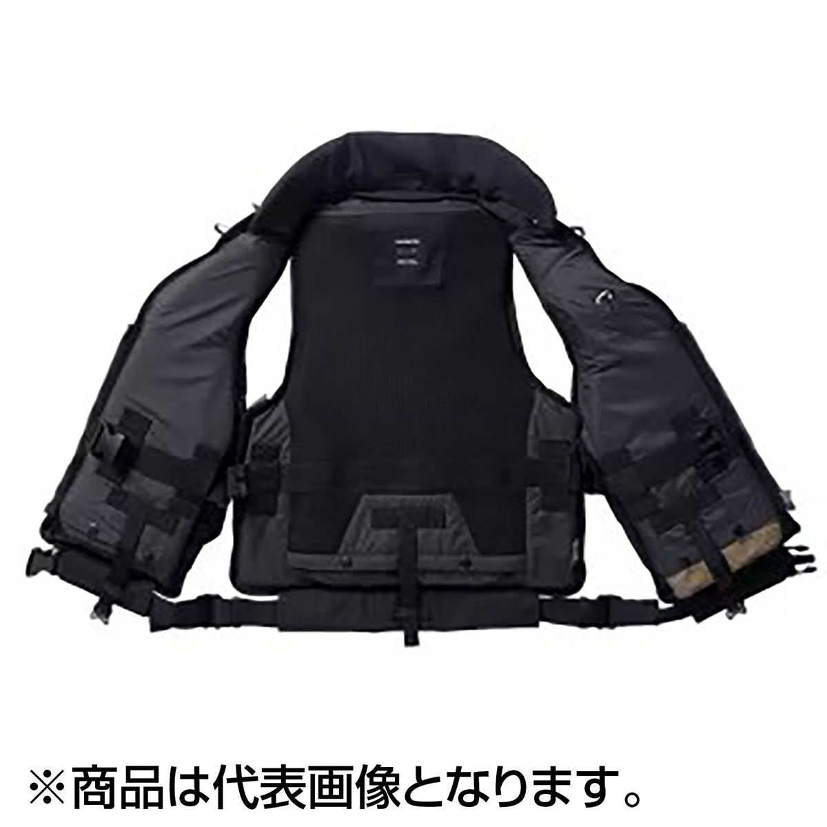 シマノ(SHIMANO) ロックショアタフベスト FREE ブラック VF-229X