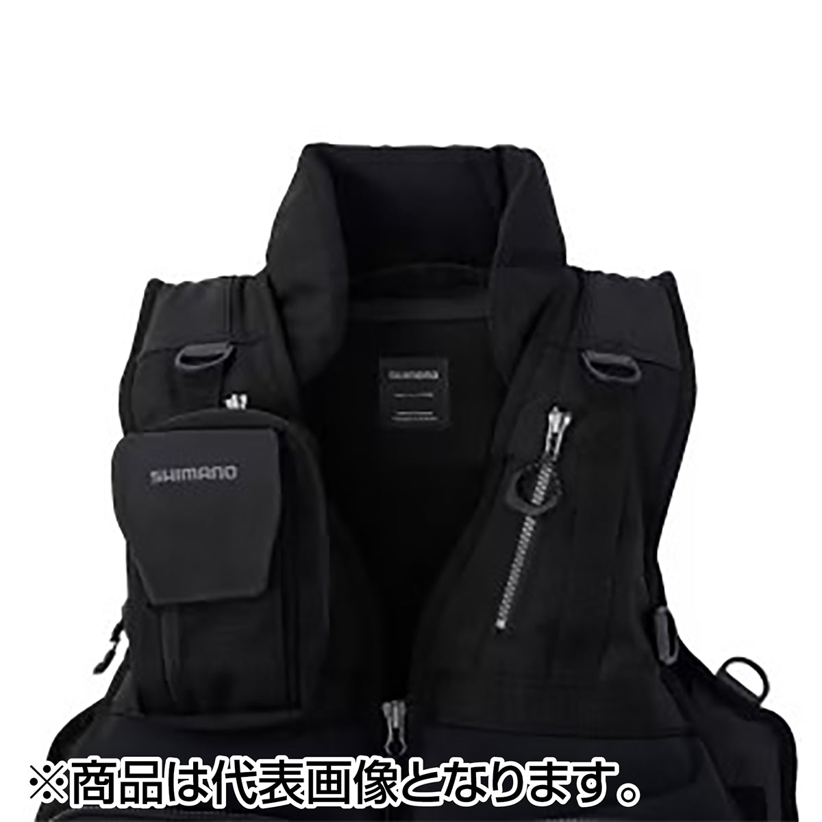 シマノ(SHIMANO) ロックショアタフベスト FREE ブラック VF-229X
