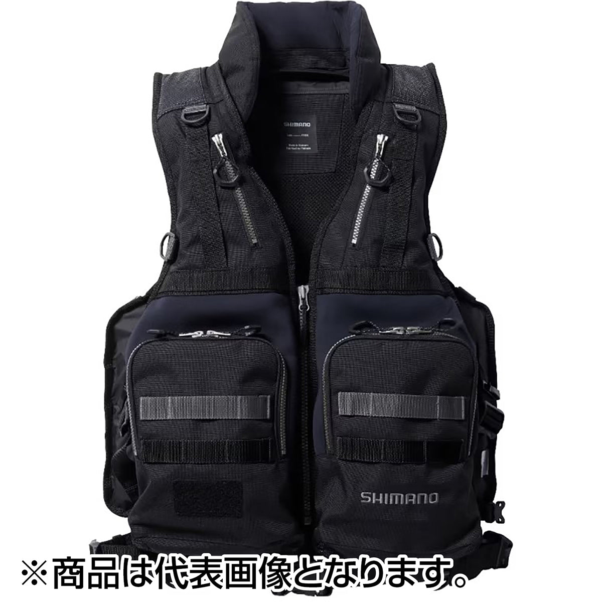 シマノ(SHIMANO) ロックショアタフベスト FREE ブラック VF-229X