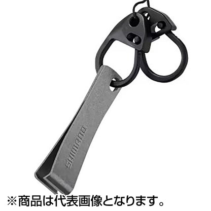 シマノ(SHIMANO) フックリールCR ラインカッター付 オールブラック PI-042R