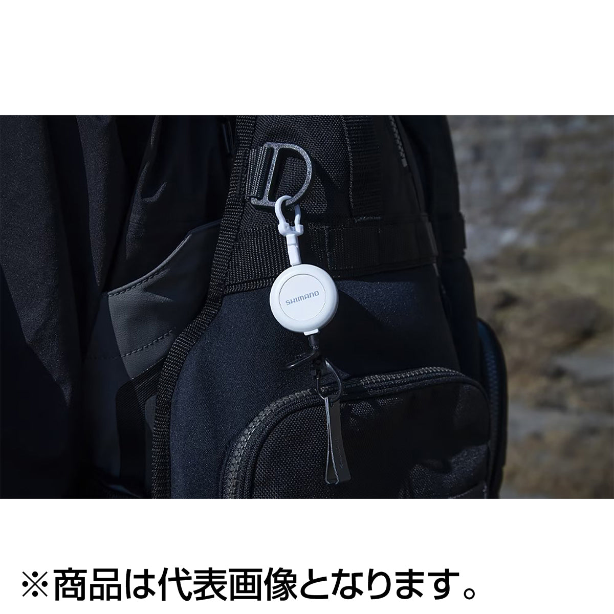 シマノ(SHIMANO) フックリールCR ラインカッター付 オールホワイト PI-042R