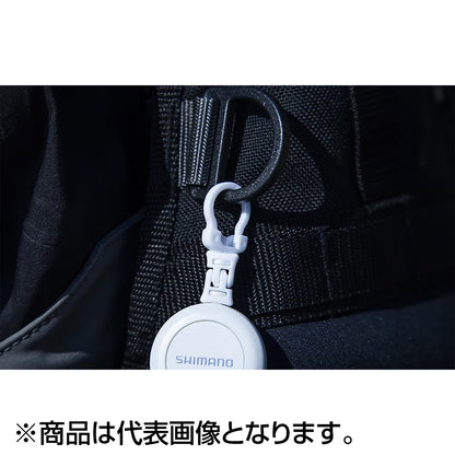 シマノ(SHIMANO) フックリールCR ラインカッター付 オールホワイト PI-042R