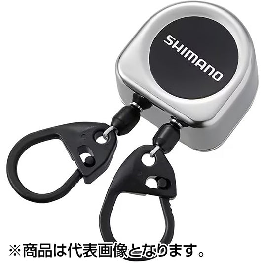 シマノ(SHIMANO) ダブルピンオンリール メタル マットブラック PI-411R