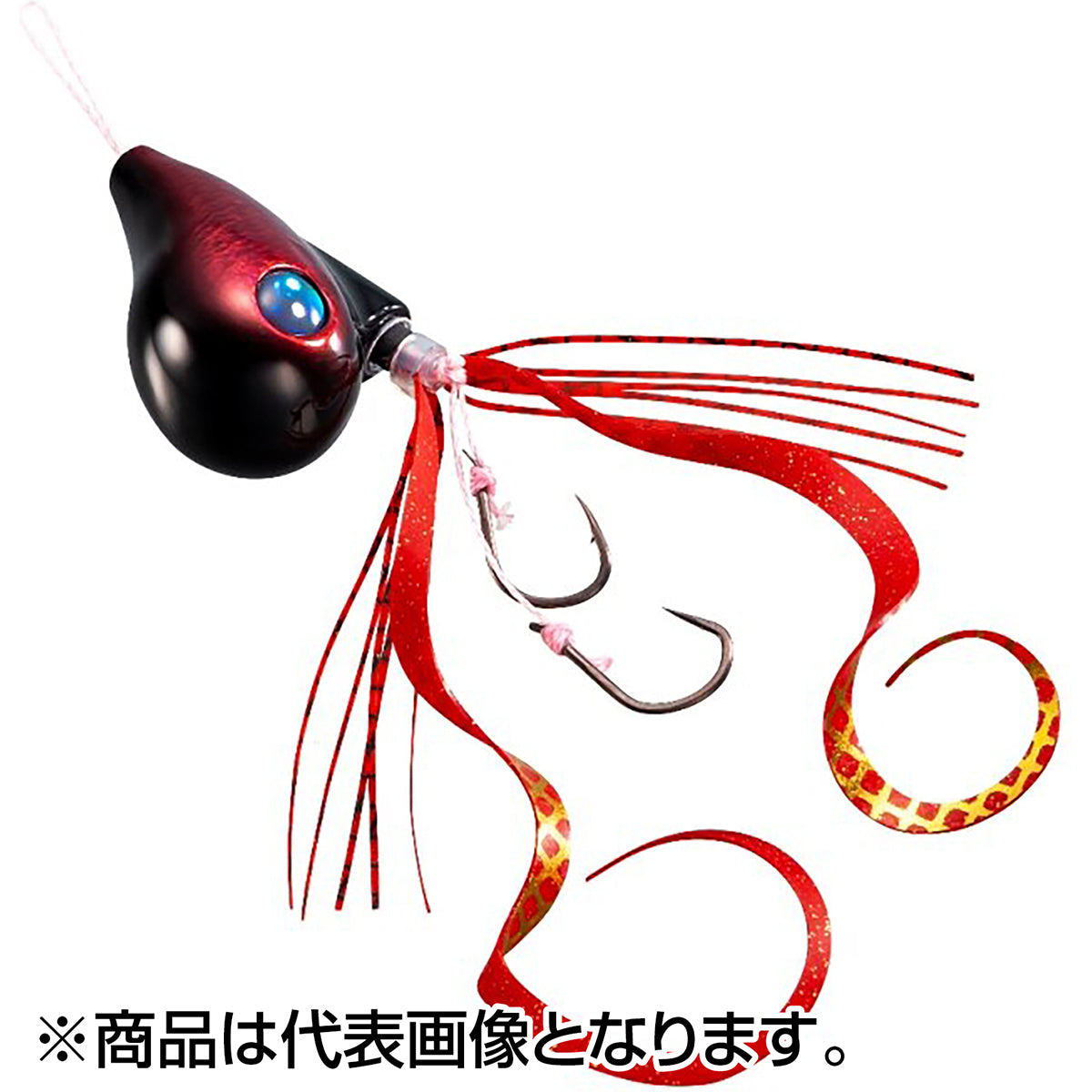 シマノ(SHIMANO) 炎月 ドテラバクバク 120g 009 Ｓブラックレッド JD-L12T