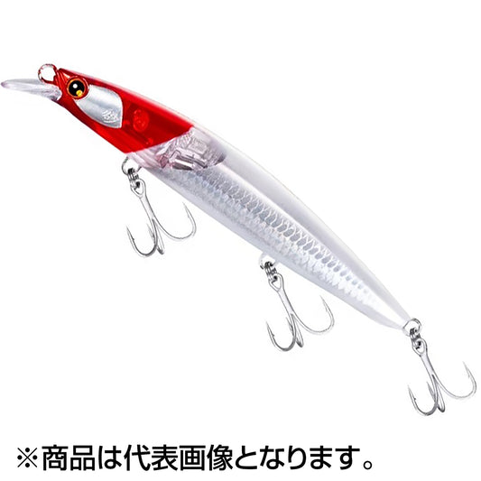 シマノ(SHIMANO) 熱砂(ネッサ) ヒラメミノー 120S フラッシュブースト 005 Ｎレッドヘッド XF-212X