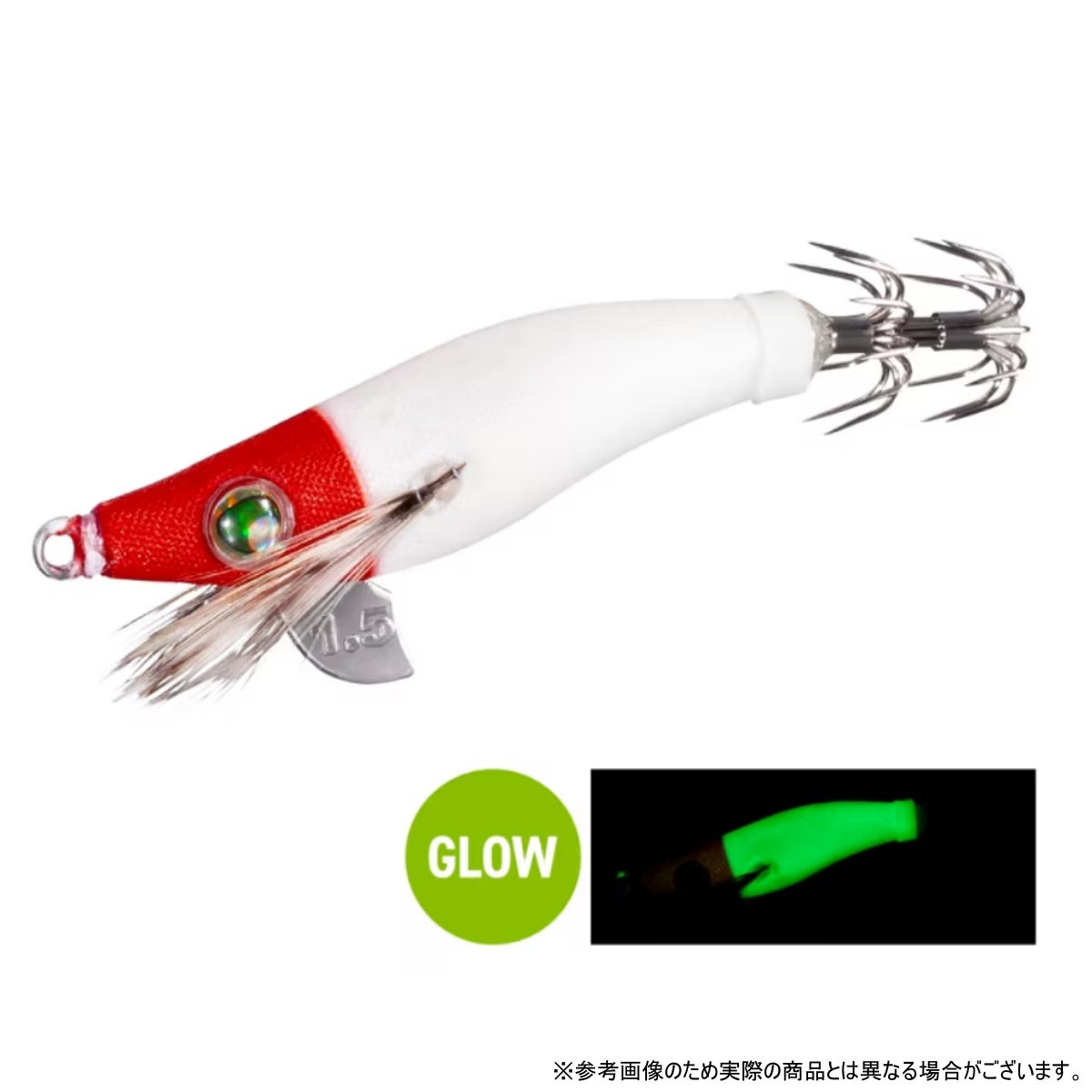 シマノ(SHIMANO) セフィア スイスイドロッパー 1.5号 3.5g #002 アカシロ QS-Z15Y