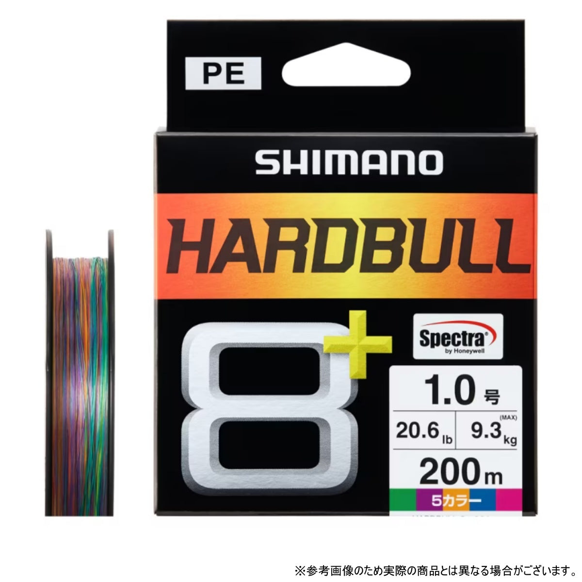 シマノ(SHIMANO) ハードブル 8+ 150m 2.0号 10m x 5カラー LD-M58X [PEライン]