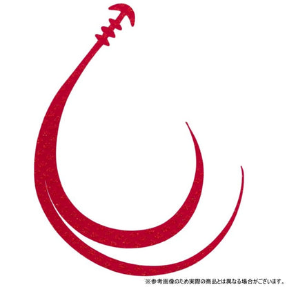 シマノ(SHIMANO) 炎月 シングルカーリー L #004 レッドラメ ED-R07Y
