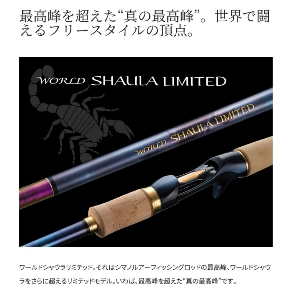 シマノ(SHIMANO) 23 ワールドシャウラ リミテッド 21055R-3