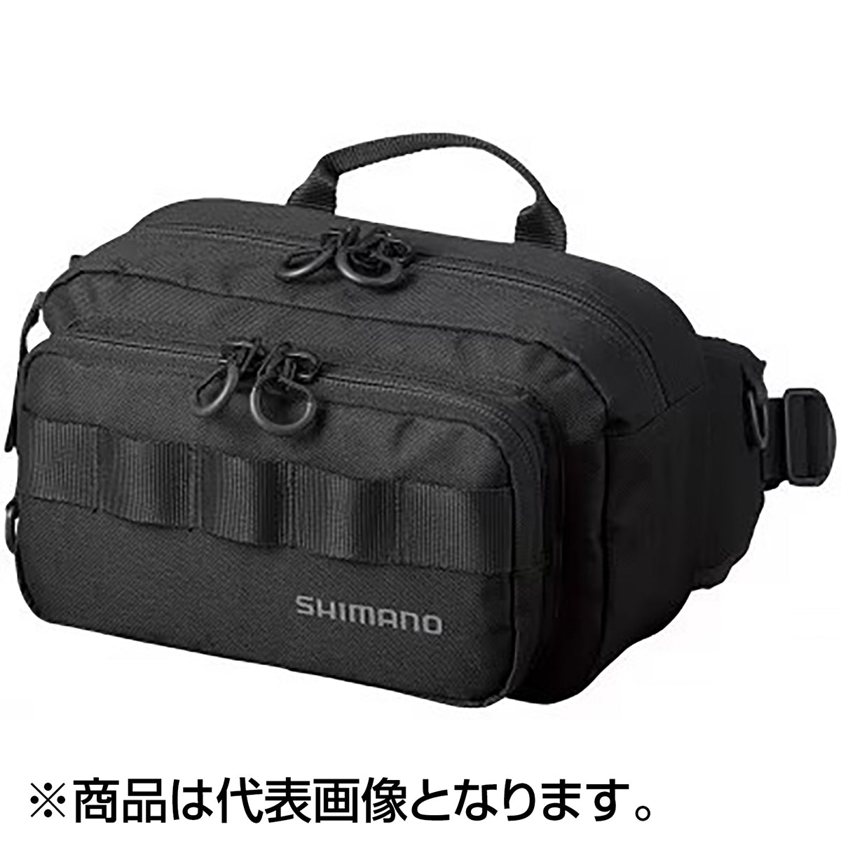 シマノ(SHIMANO) ヒップバッグ ブラック S BW-021T