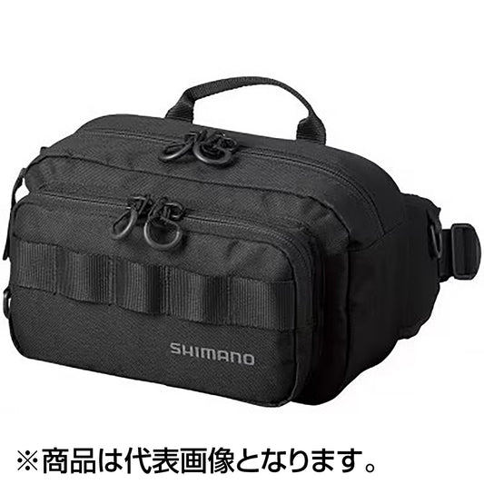 シマノ(SHIMANO) ヒップバッグ ブラック S BW-021T