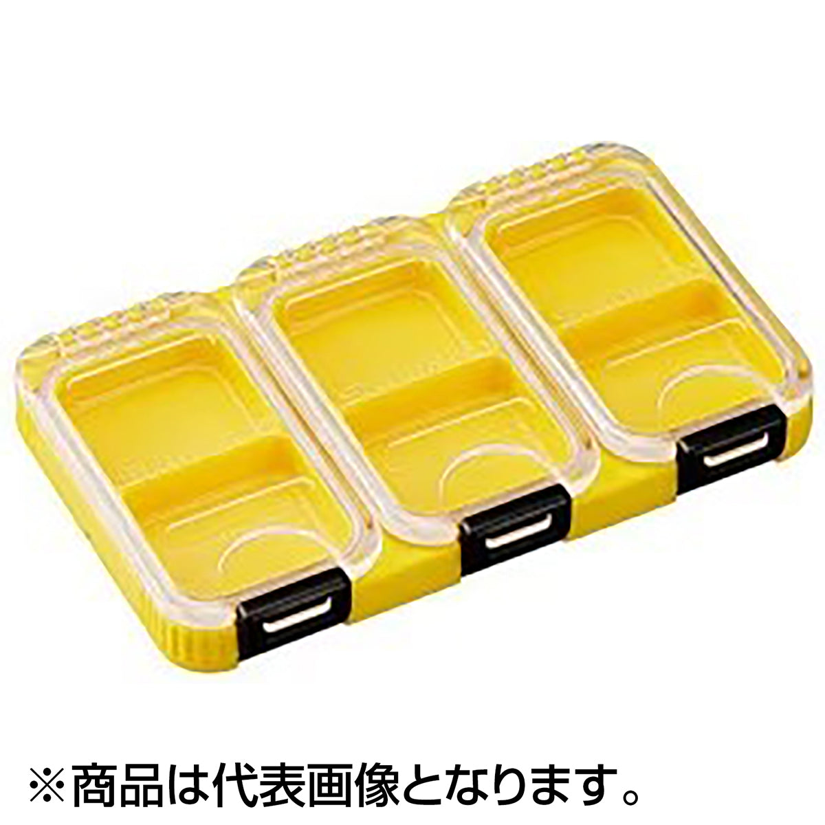 シマノ(SHIMANO) スタッフケース 2コマ イエロー CS-002Q