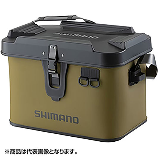 シマノ(SHIMANO) タックルボートバッグ (ハードタイプ) 27L カーキ BK-001T