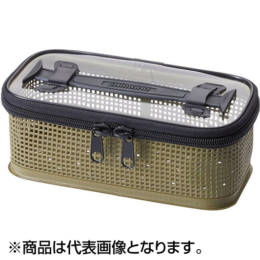 シマノ(SHIMANO) システムメッシュケース M カーキ BK-098U