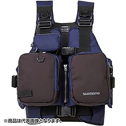 シマノ(SHIMANO) サーフベスト FREE ネイビー VF-025U