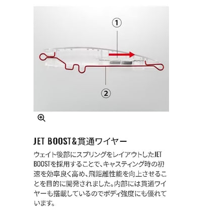シマノ(SHIMANO) 23 オシア バブルディップ 180F ジェットブースト 76g 002 キョウリンピンク OP-118R