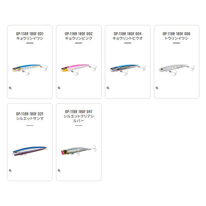 シマノ(SHIMANO) 23 オシア バブルディップ 180F ジェットブースト 76g 002 キョウリンピンク OP-118R