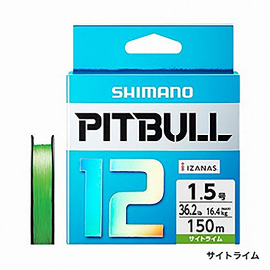 シマノ(SHIMANO) ピットブル 12 200 1.0号 サイトライム PL-M62R [PEライン]