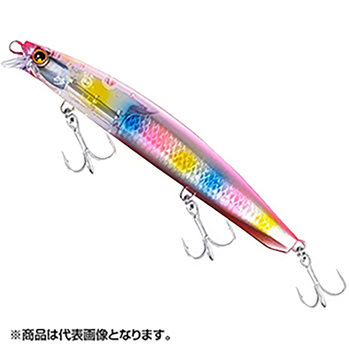 シマノ(SHIMANO) 熱砂(ネッサ) ヒラメミノーSR 130F/130S フラッシュブースト 002 Ｆヒラメキャンディ XF-113U