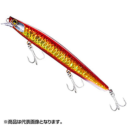 シマノ(SHIMANO) 熱砂(ネッサ) ヒラメミノーSR 150F/150S ジェットブースト 014 キョウリンアカキンＧ XF-115S