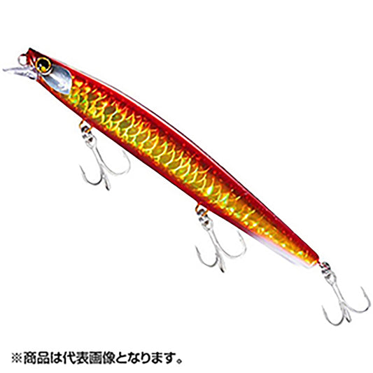 シマノ(SHIMANO) 熱砂(ネッサ) ヒラメミノーSR 150F/150S ジェットブースト 014 キョウリンアカキンＧ XF-115S