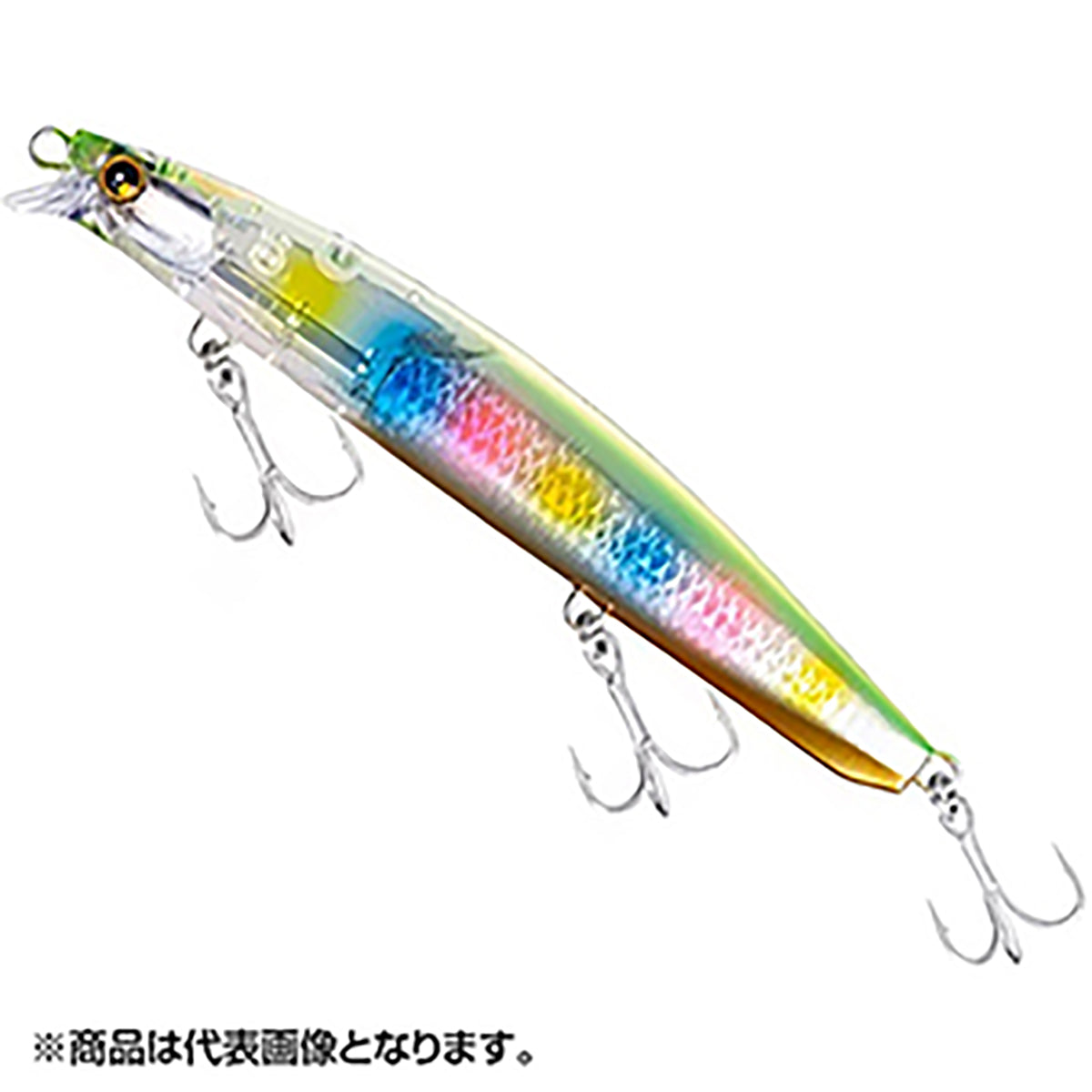 シマノ(SHIMANO) 熱砂(ネッサ) ヒラメミノーSR 130F/130S フラッシュブースト 007 ＦチャートＣａｎｄｙ XF-213U