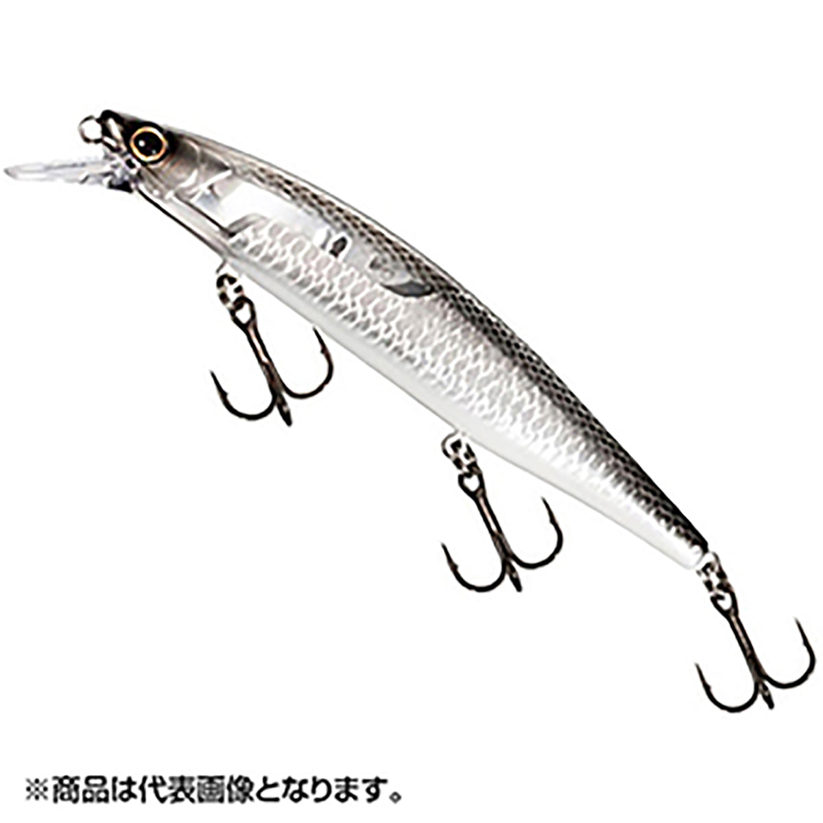 シマノ(SHIMANO) バンタム ワールドミノー 115F フラッシュブースト 001 キョウリンクロギン ZQ-M11U