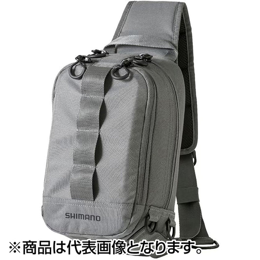 シマノ(SHIMANO) スリング ショルダーバッグ M グレー BS-025T