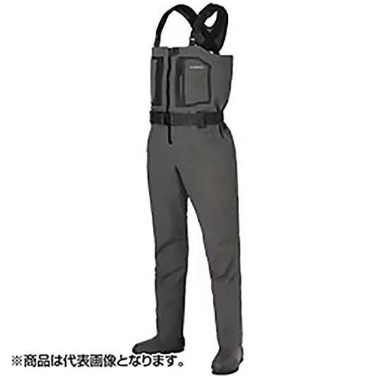 シマノ(SHIMANO) DS+4 ストレッチウェーダー カットピンフェルト L チャコールグレー FF-001