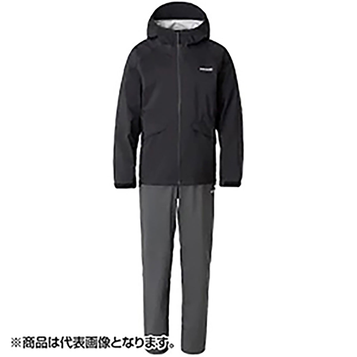 シマノ(SHIMANO) ベーシック フィッシングレインスーツ XS ブラック RA-005V