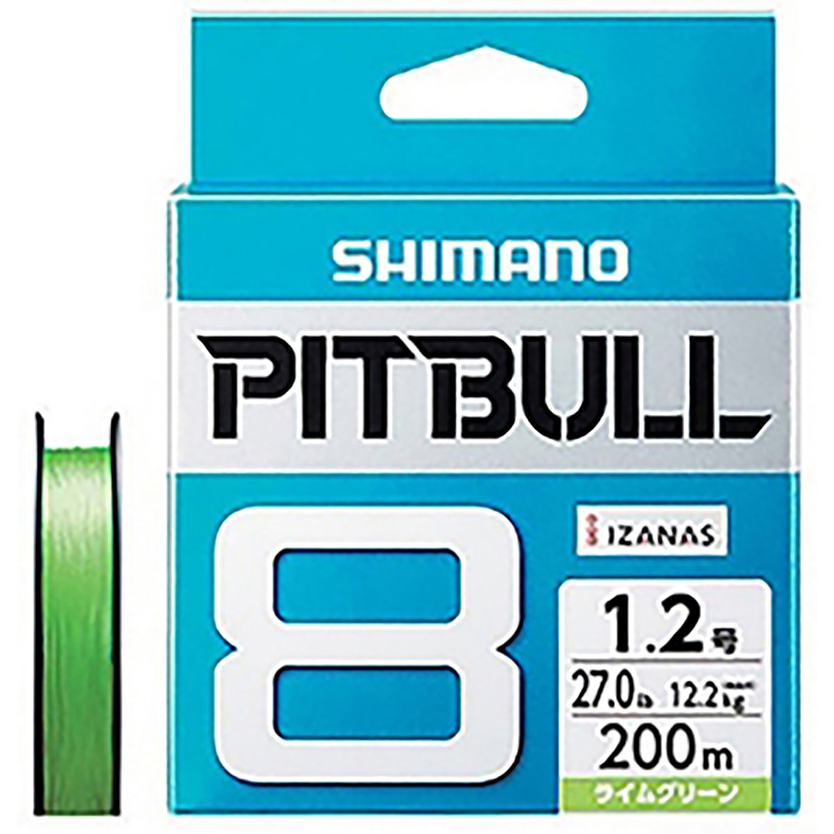 シマノ(SHIMANO) ピットブル 8 300m 2.0号 ライムグリーン PL-M78S [PEライン]