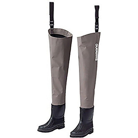 シマノ(SHIMANO) ハイパーウェーダー ヒップ・フェルトソール S スモークグレー FF-056T ウェイダー ウェダー ウエダー 胴長 防水