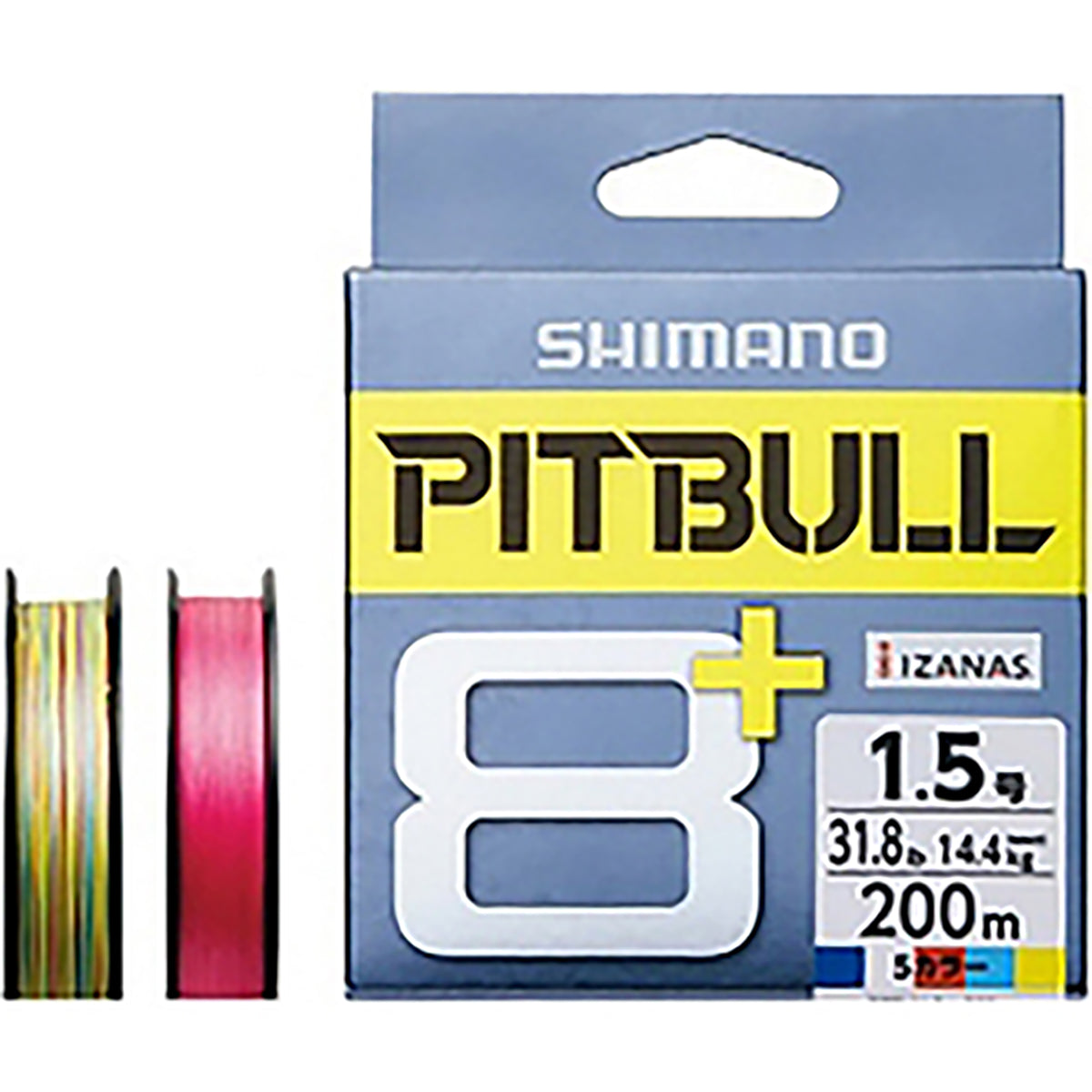 シマノ(SHIMANO) ピットブル 8+ 150m 0.8号 トレーサブルピンク LD-M51T [PEライン]