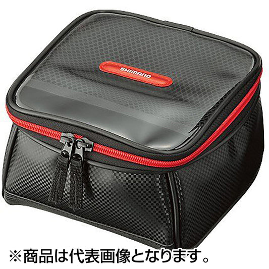 シマノ(SHIMANO) パーティションポーチ スクエア ブラック PC-062L