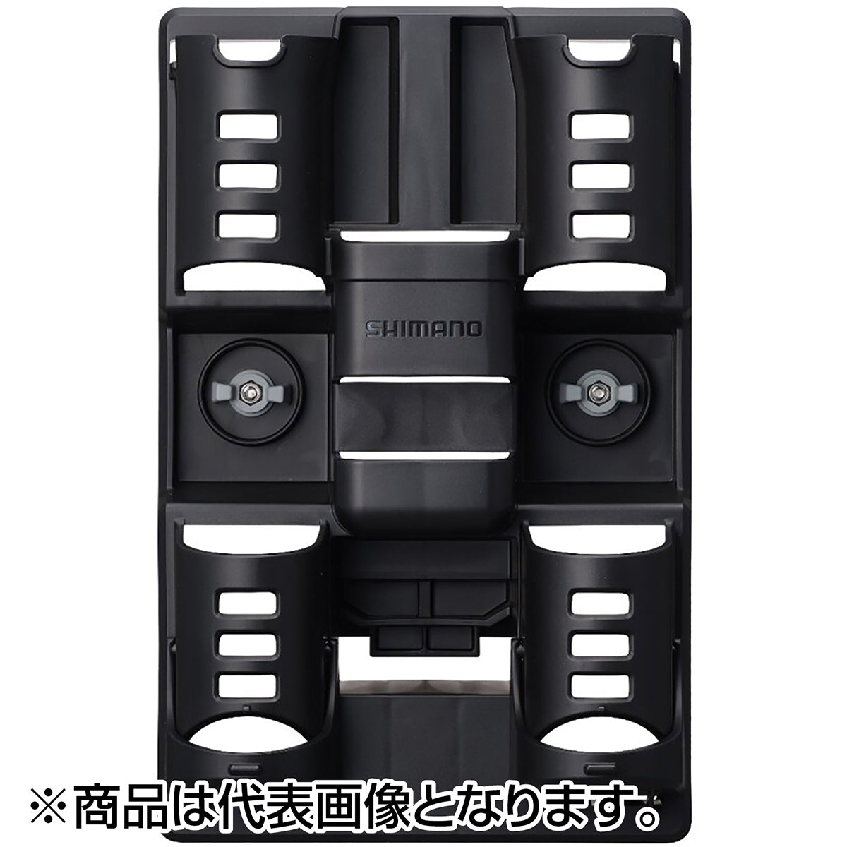 シマノ(SHIMANO) ダブルロッドレスト ブラック NA-D03V