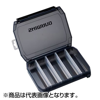 シマノ(SHIMANO) ルアーケース 4仕切板タイプ スモーク CS-212V