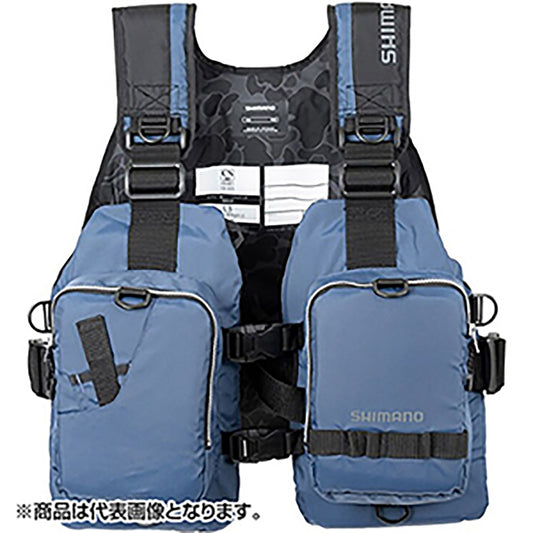 シマノ(SHIMANO) ゲームベストライト FREE ダスクブルー VF-068T