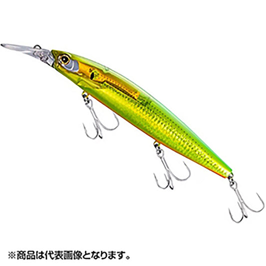 シマノ(SHIMANO) エクスセンス ダイブアサシン 125S フラッシュブースト 125S 005 NチャートGOLD XM-212V