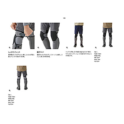 シマノ(SHIMANO) スタンダードゲーター (ソックス無し) M チャコール FI-026W
