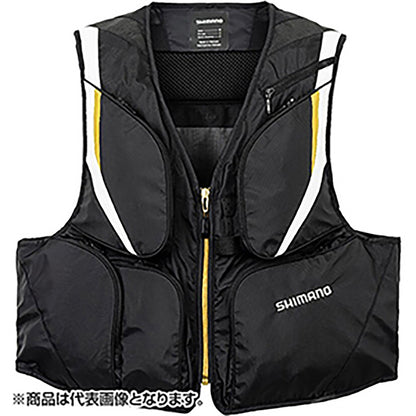 シマノ(SHIMANO) 2WAY ショートベスト L ブラック VE-520W