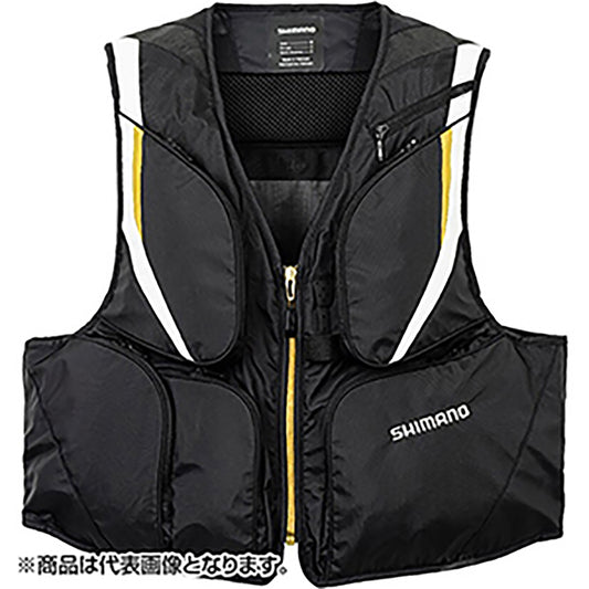 シマノ(SHIMANO) 2WAY ショートベスト L ブラック VE-520W