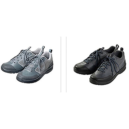 シマノ(SHIMANO) ゲームシューズ ラバーピン 25.5 グレー FS-002V