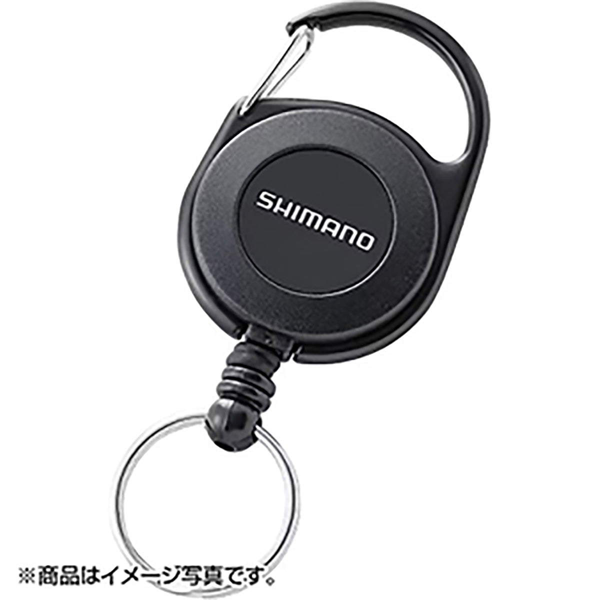 シマノ(SHIMANO) カラビナリール ブラック UH-201W